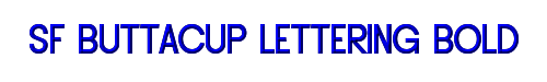 Click to use SF Buttacup Lettering Bold SF Buttacup Lettering Bold