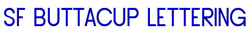 Click to use SF Buttacup Lettering SF Buttacup Lettering