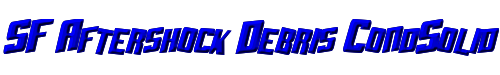 SF Aftershock Debris CondSolid Italic 