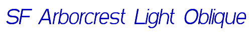 SF Arborcrest Light Oblique 