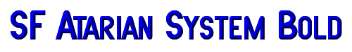 SF Atarian System Bold 