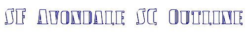 SF Avondale SC Outline 