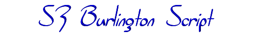 SF Burlington Script 