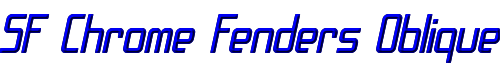 SF Chrome Fenders Oblique 