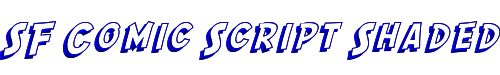 SF Comic Script Shaded 