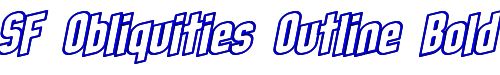 SF Obliquities Outline Bold 