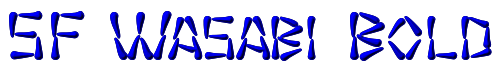 SF Wasabi Bold 