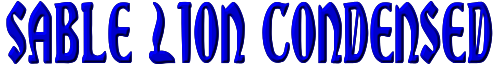 Sable Lion Condensed 