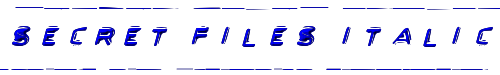 Secret Files Italic 