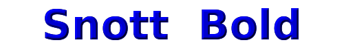 Snott  Bold 
