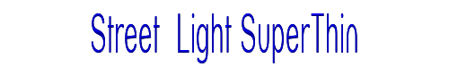 Street  Light SuperThin 
