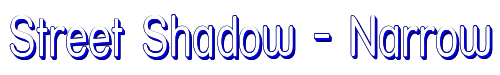 Street Shadow - Narrow 