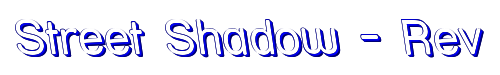 Street Shadow - Rev 