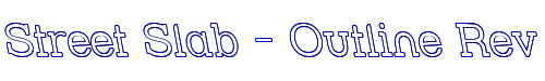 Street Slab - Outline Rev 