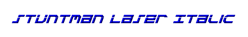Stuntman Laser Italic 