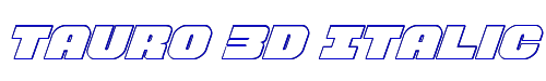 Tauro 3D Italic 