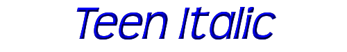 Teen Italic 