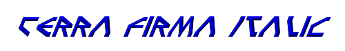 Terra Firma Italic 