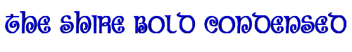 The Shire Bold Condensed 