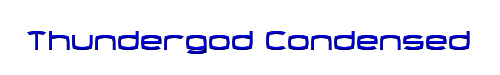 Thundergod Condensed 