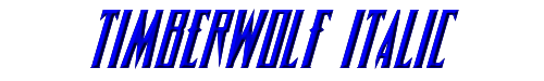 Timberwolf Italic 