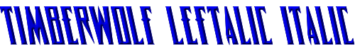 Timberwolf Leftalic Italic 