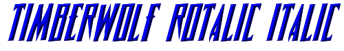 Timberwolf Rotalic Italic 