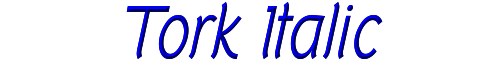 Tork Italic 