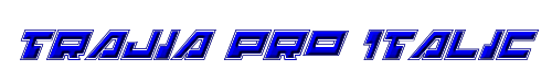 Trajia Pro Italic 