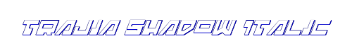 Trajia Shadow Italic 