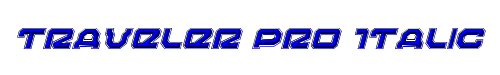 Traveler Pro Italic 