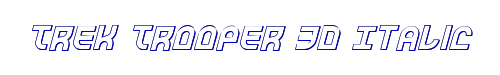 Trek Trooper 3D Italic 