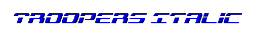Troopers Italic 