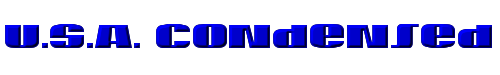 U.S.A. Condensed 