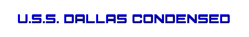 U.S.S. Dallas Condensed 