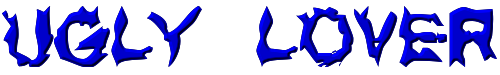 UGLY LOVER 