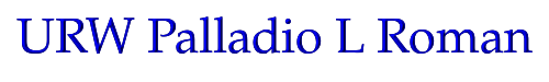 Click to use URW Palladio L Roman URW Palladio L Roman