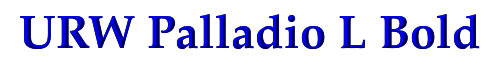 URW Palladio L Bold 