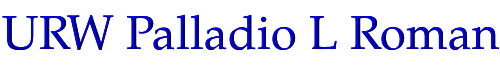 URW Palladio L Roman 
