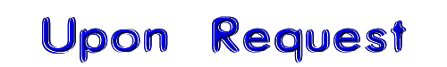 Upon Request 