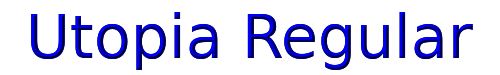 Click to use Utopia Regular Utopia Regular