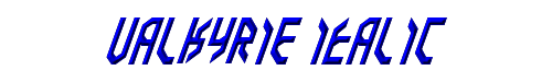 Valkyrie Italic 
