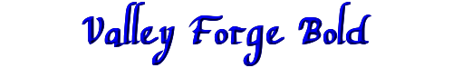 Valley Forge Bold 