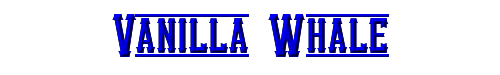 Vanilla Whale 