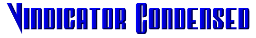 Vindicator Condensed 