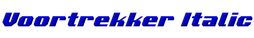 Voortrekker Italic 