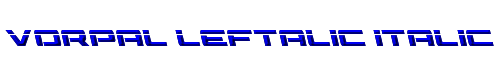 Vorpal Leftalic Italic 