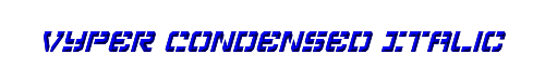 Vyper Condensed Italic 