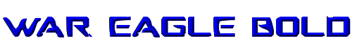 War Eagle Bold 