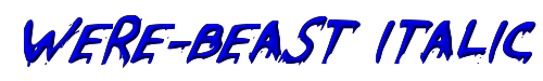 Were-Beast Italic 